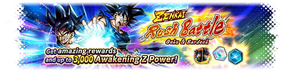 Lucha ZENKAI Rush - Goku & Bardock -