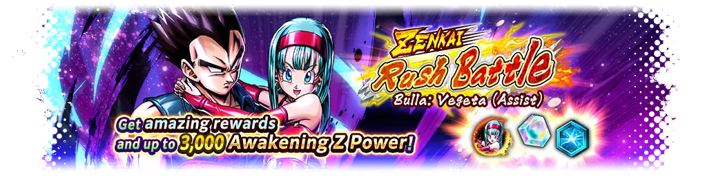Lucha ZENKAI Rush - Bra y Vegeta (apoyo) -