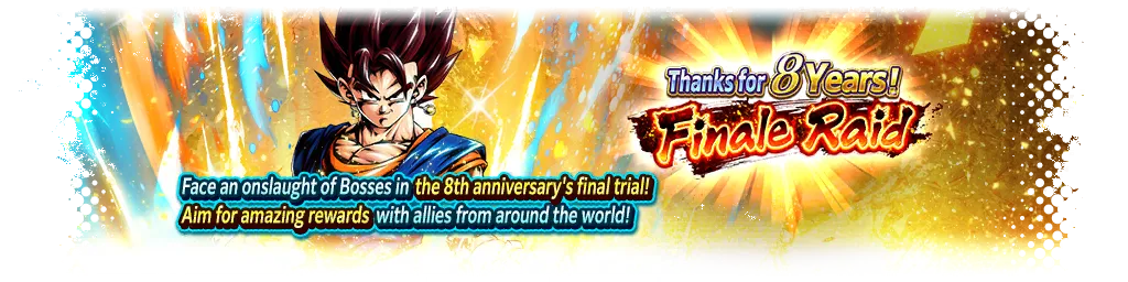 ¡Gracias por estos 8 años! Raid Final