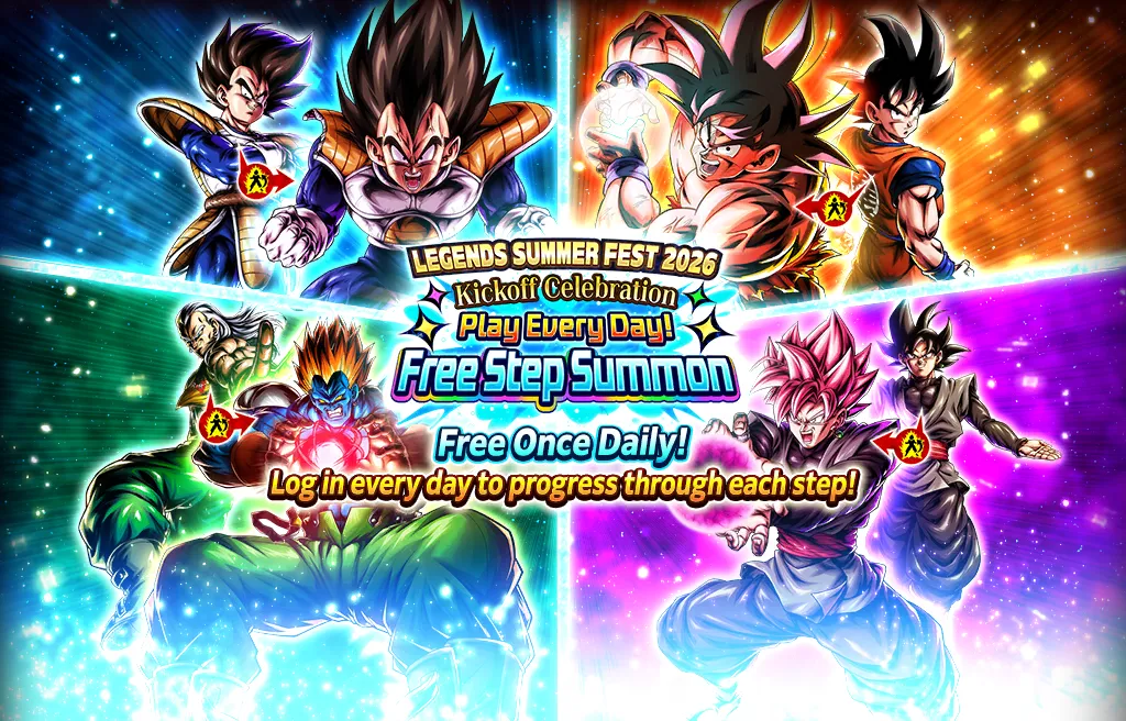 Festival de Verano Legends 2026 - Celebración Especial - ¡Desafío diario! Invocación por Pasos gratis