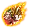 Supersaiyajin 2 Caulifla y Kale (apoyo)